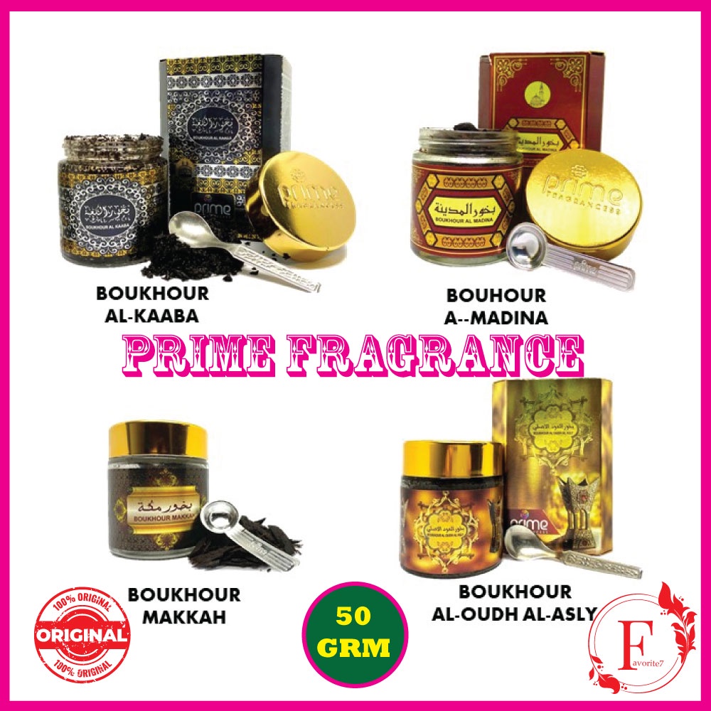 BOUKHOUR AL MADINAH/MAKKAH/KAABA/ OUDH ALASLY (50g) by PRIME