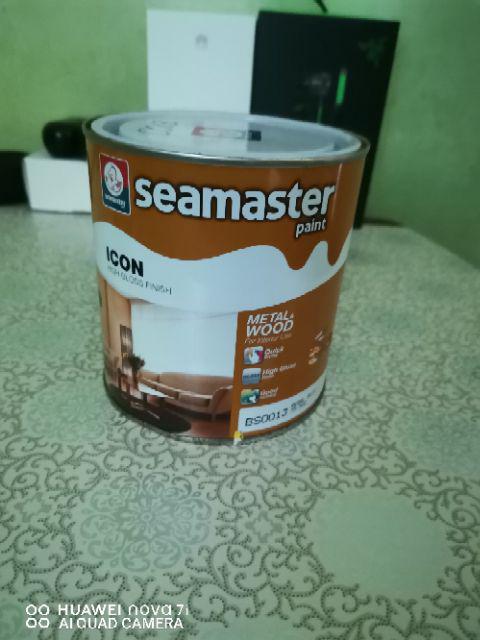 1LT SEAMASTER  ICON HIGH GLOSS FINISH CAT  MINYAK KILAT 