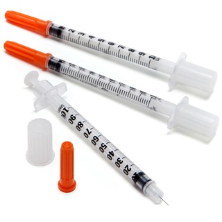 BD Ultrafine II Insulin Syringe 1ml 31g 8mm 10 Short Needles (1packet ...