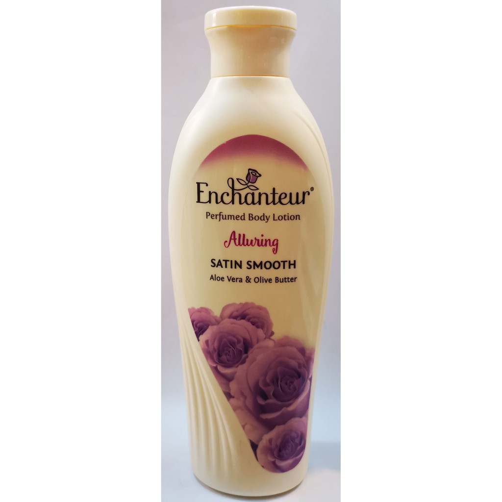 ENCHANTEUR ALLURING SATIN SMOOTH PERFUMED BODY LOTION 250ML Shopee
