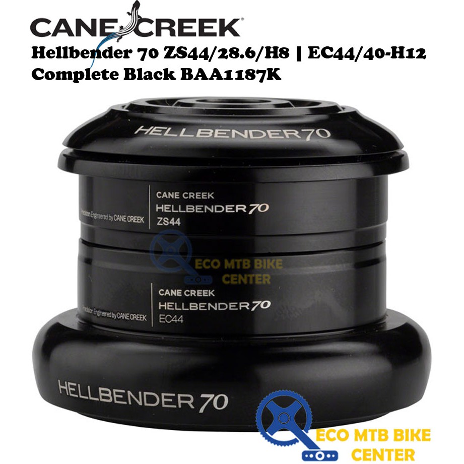 CANE CREEK Hellbender 70 ZS44/28.6/H8 | EC44/40-H12 Complete Black BAA1187K  | Shopee Malaysia