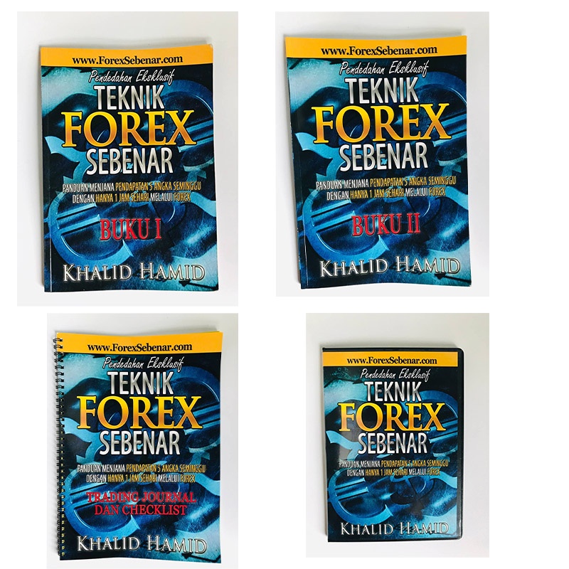 Buku Teknik Forex Sebenar Versi 1 Dan 2 Khalid Hamid Shopee Malaysia