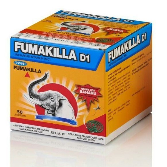 Fumakilla Ubat Nyamuk D1 50 Lingkaran Shopee Malaysia