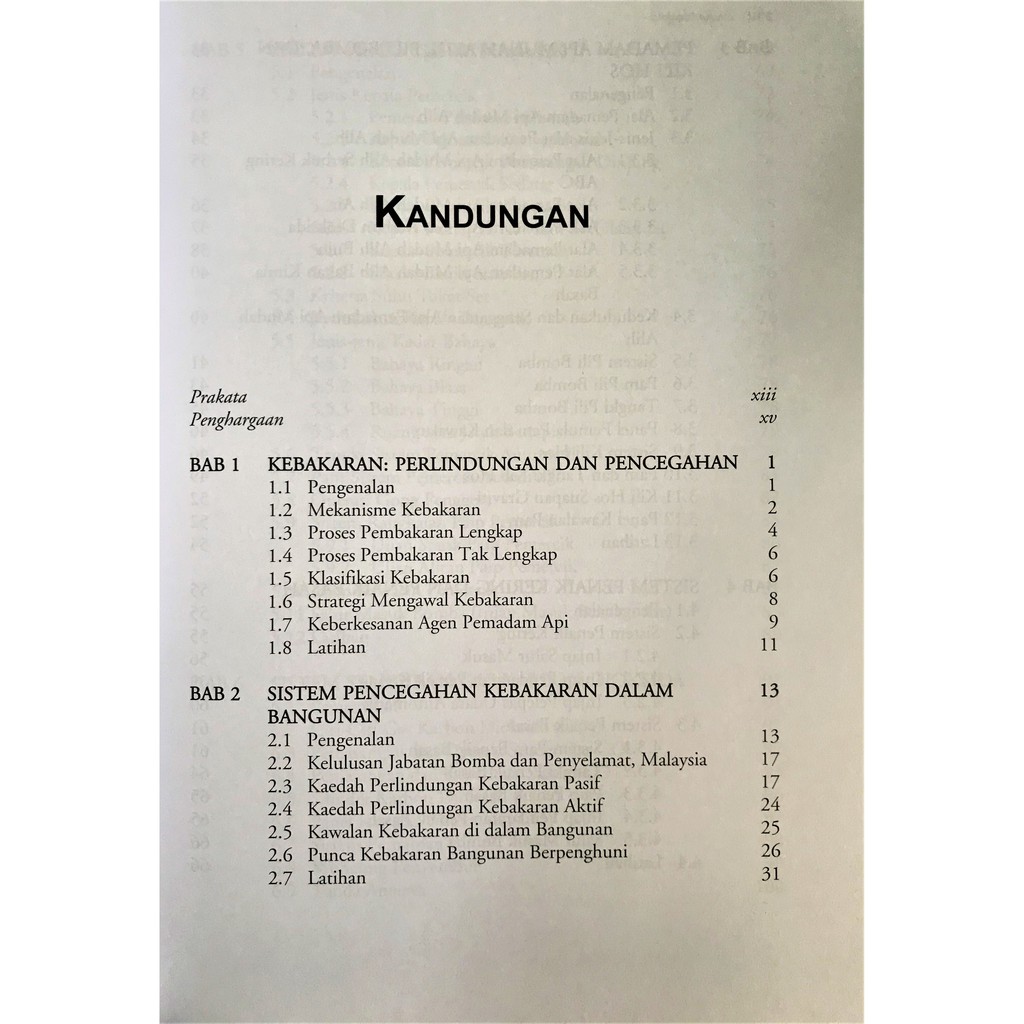 Sistem Pencegahan Kebakaran  Yahaya Ramli (Buku Anda  Penerbit UTM Press)