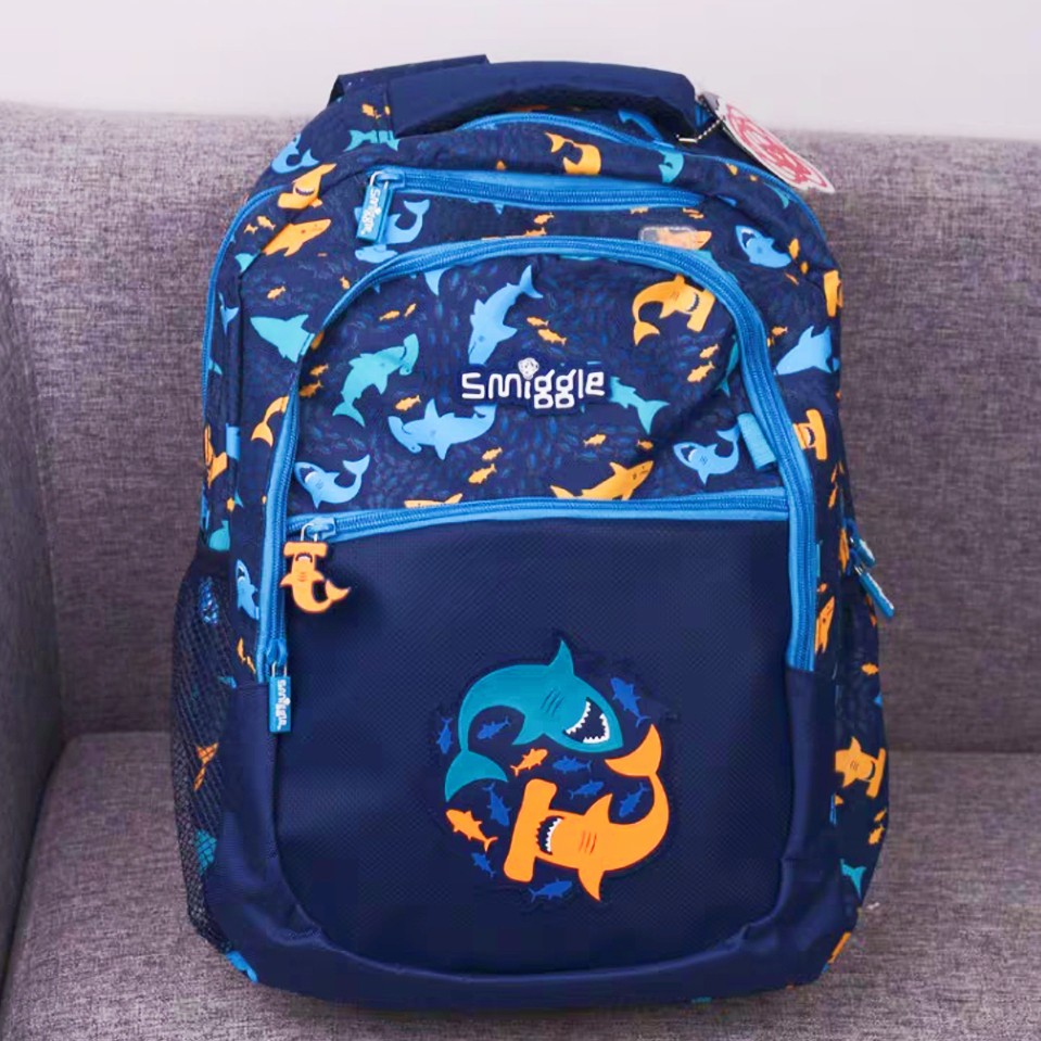 smiggle shark backpack