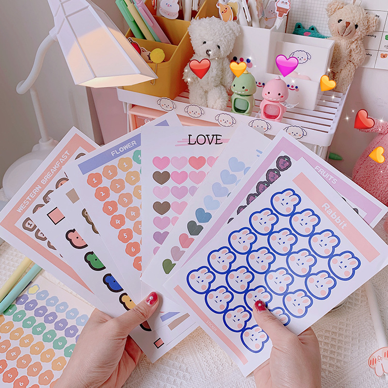 Korean Ins Cartoon Hand Account Stickers, Cute, DIY Decorative là một trong những bộ sticker được ưa chuộng nhất hiện nay. Những hình ảnh thú vị, dễ thương và sáng tạo sẽ giúp bạn tạo ra những sản phẩm vẽ tranh tuyệt vời. Với tính năng tự làm đầy thú vị, bạn không còn phải lo ngại về sự phức tạp của vẽ tranh nữa. Hãy cùng khám phá bộ sticker này để bắt đầu sáng tạo những sản phẩm tuyệt vời của riêng mình nhé!