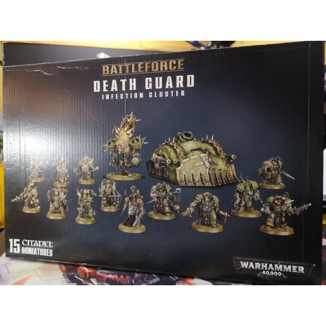 Warhammer 40k battleforce DEATH GUARD infection gluster | Shopee Malaysia