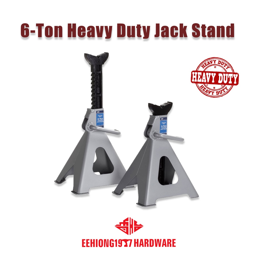 Heavy Duty Pair 6 TON Tonne AXLE Stand 6T PER Stand 12T PER Set Jack Warranty 