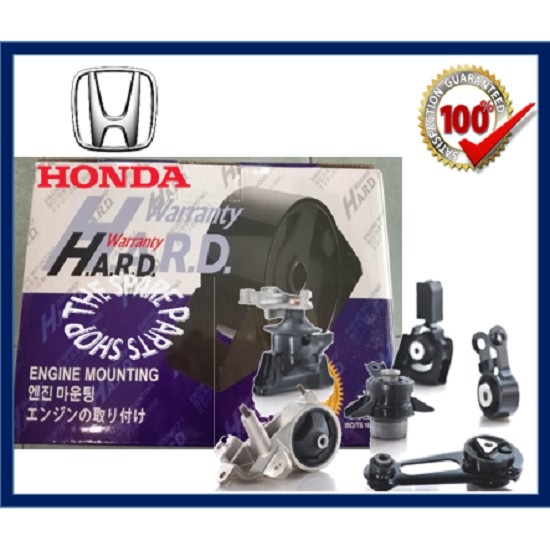 HONDA CITY SX8 AUTO ENGINE MOUNTING SET HARD WARRANTY