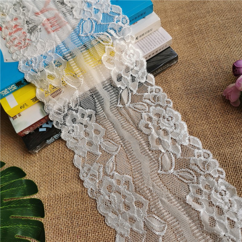 cotton stretch lace