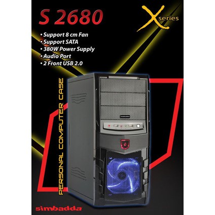 Download Simbadda X Series S Case Pc 2680 Sim X Shopee Malaysia