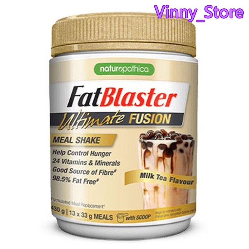 FATBLASTER Weight Loss Shake Milk Tea Flavour ( 430g ) Shopee Malaysia