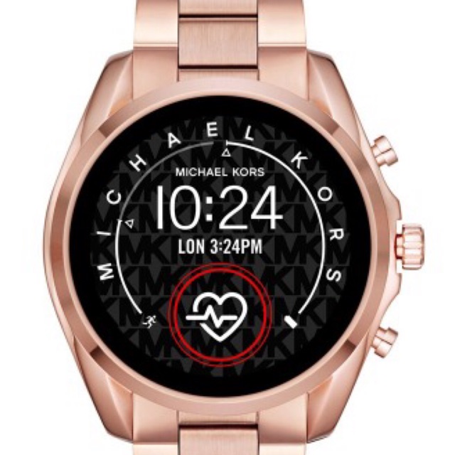michael kors smartwatches rose gold