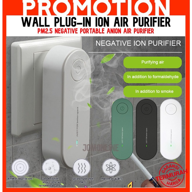 ~SHIP FROM KL~ Negative ion air purifier Wall Plug-in PM2.5 Negative Ion Air Purifier formaldehyde 负离子空气净化器 anion air