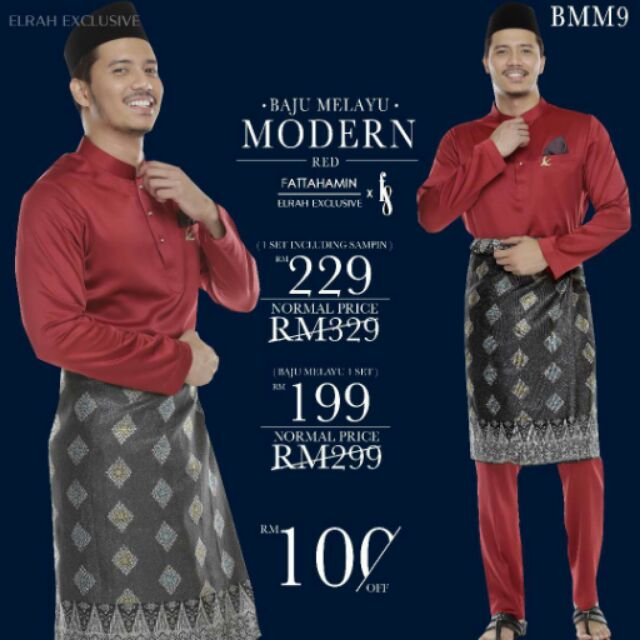  Baju  melayu  fattah  amin  elrah Shopee Malaysia 