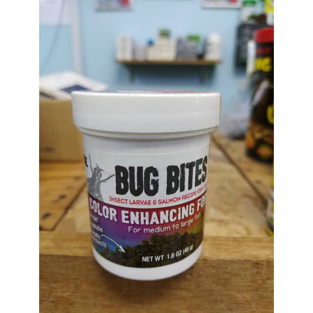 Bug Bites Insect Larvae Color Enhancing Formula Fish Pellet | Shopee ...