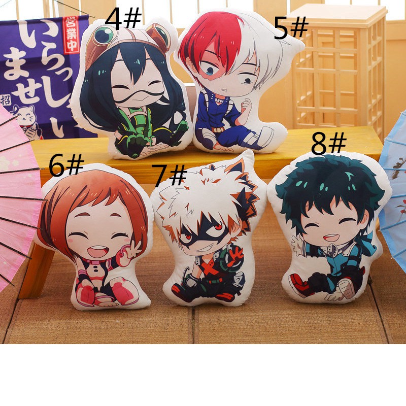 Lovely Cartoon Anime Plush Toys Bakugou Katsuki Todoroki Shoto Midoriya ...