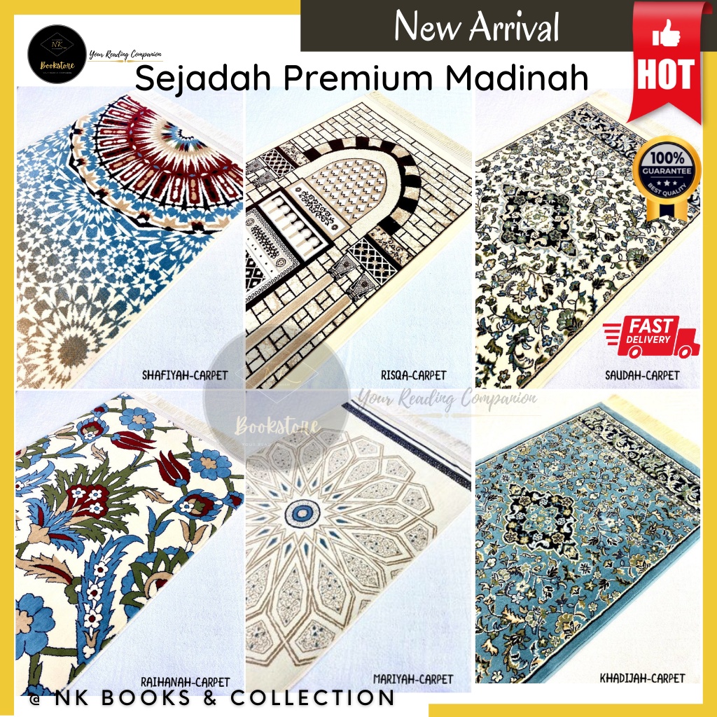 Sejadah Premium Madinah - Karpet Lembut