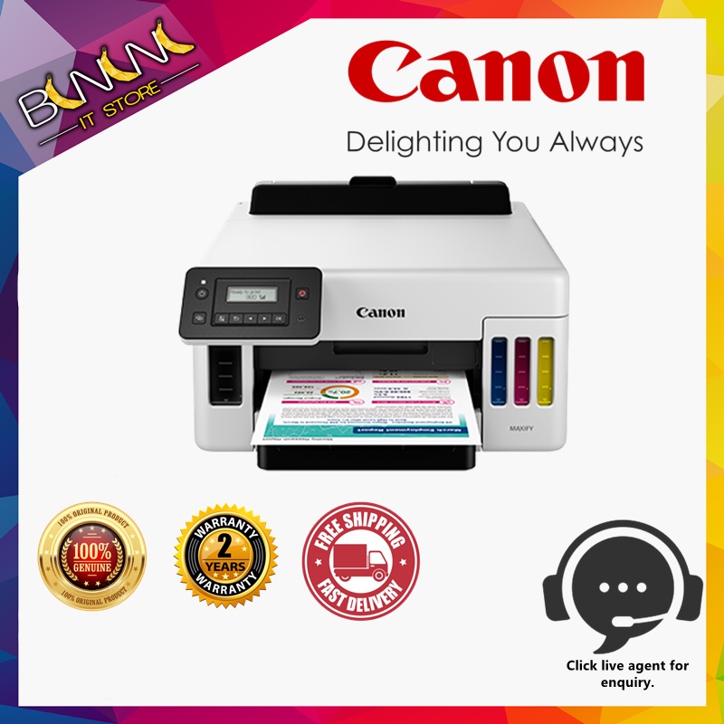 New Arrival !!! Canon MAXIFY GX5070 Wireless Ink Tank Business Printer