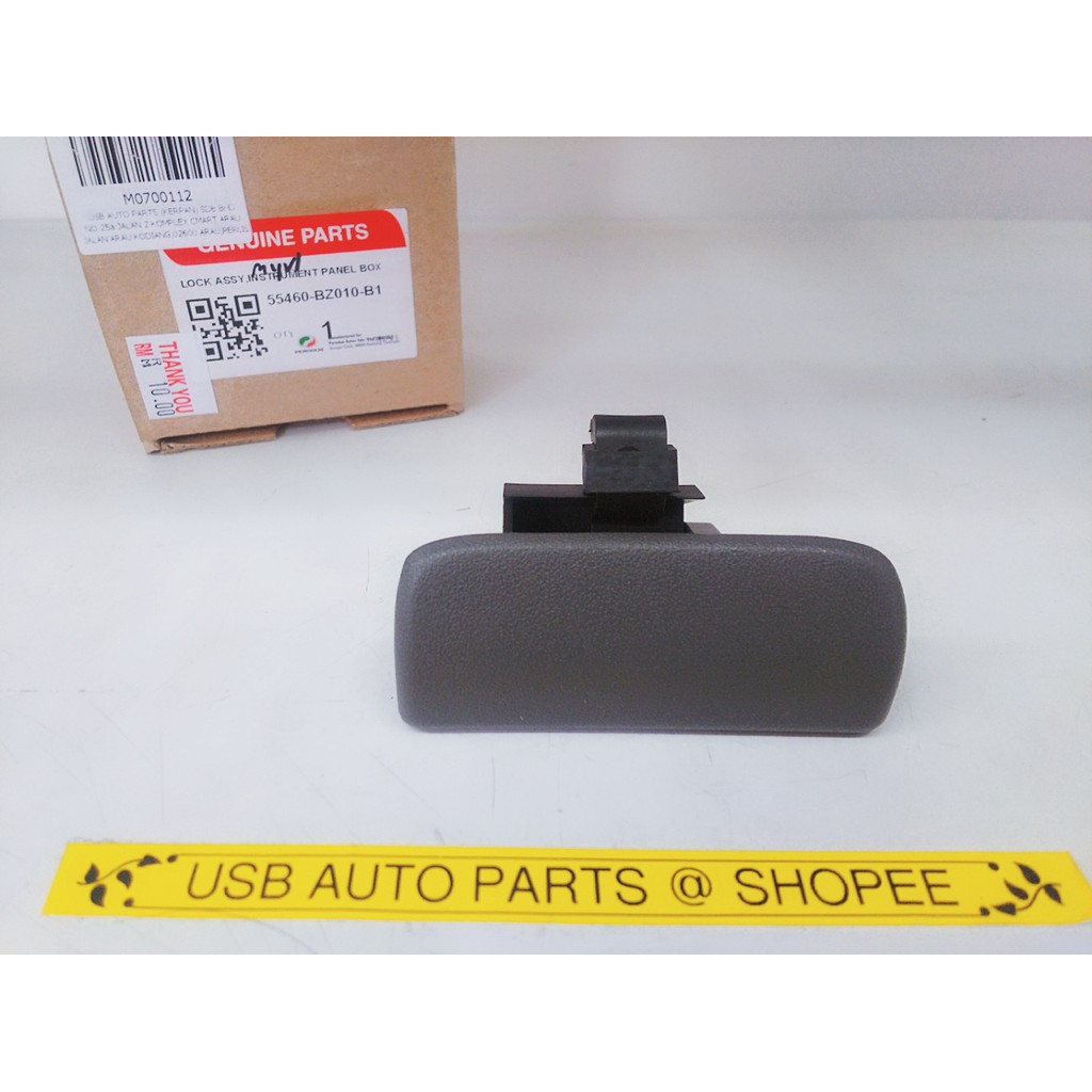 Myvi Glove Box Handle Perodua Original Lock Assy, Instrument Handle Box