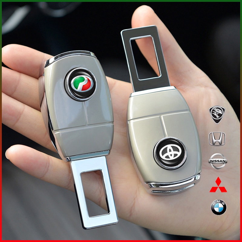 car safety seat belt buckle clip extender metal hard plug alarm stopper