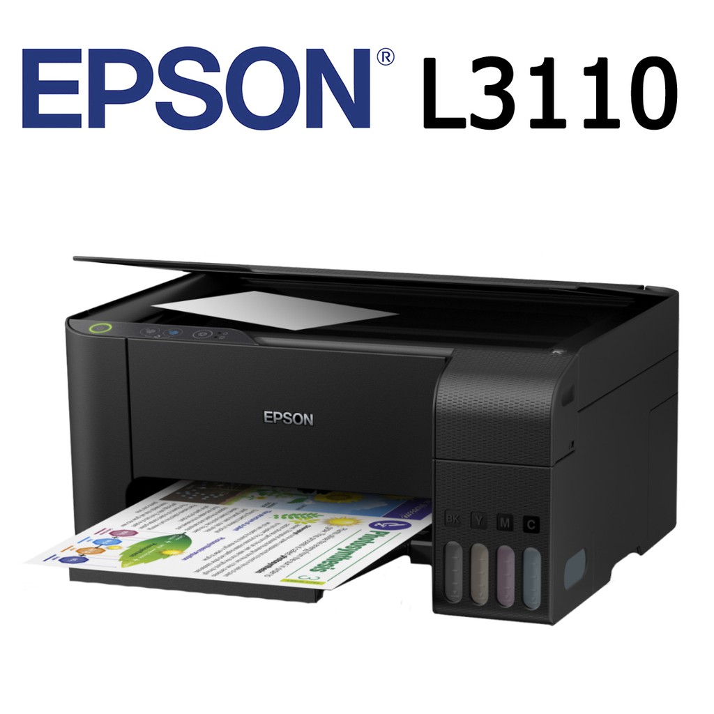 [PROMOTION] Epson ECOTANK L3110 3-In-1 Printer With Anti UV Ink