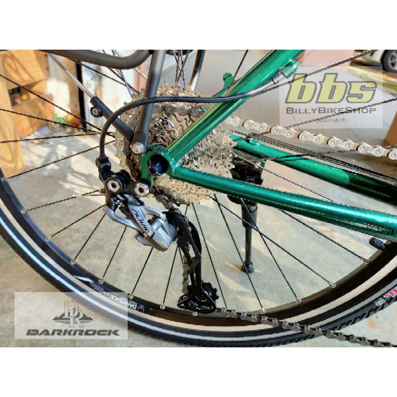 dark rock touring bike
