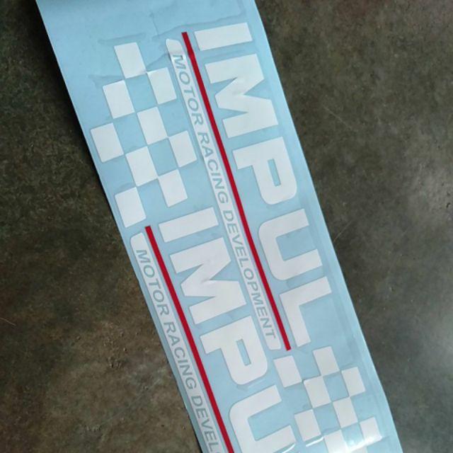 Sticker Pintu NISSAN IMPUL Grand Livina Almera Shopee Sticker Pintu NISSAN IMPUL Grand Livina Almera Shopee