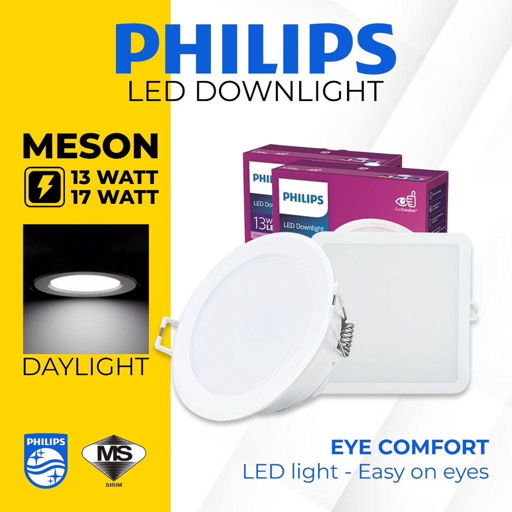 PHILIPS MESON LED Recessed Downlight Ceiling Lights Panel Lights