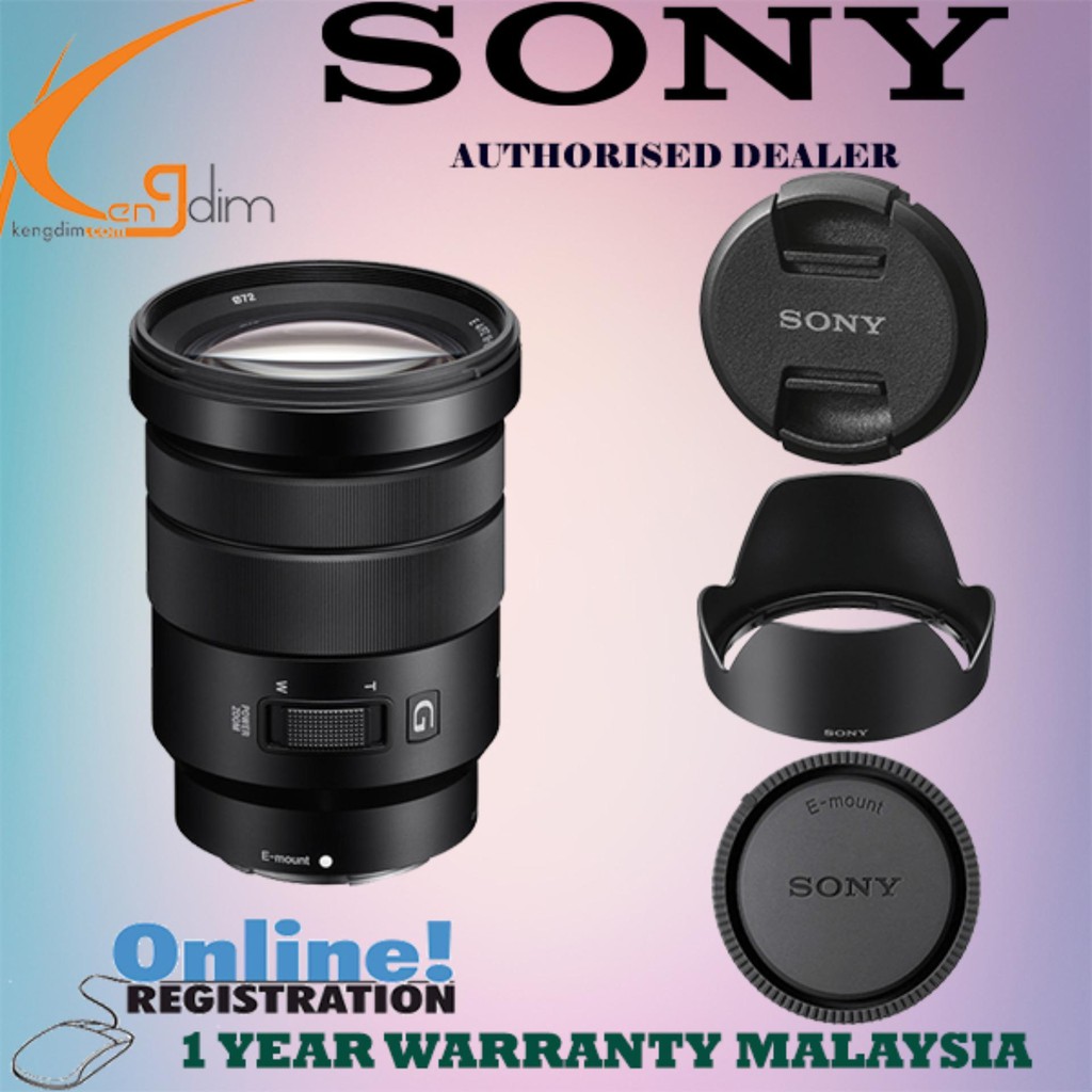 Sony E Pz 18 105mm F 4 G Oss Lens Sony Malaysia 1 Year Wty Shopee Malaysia