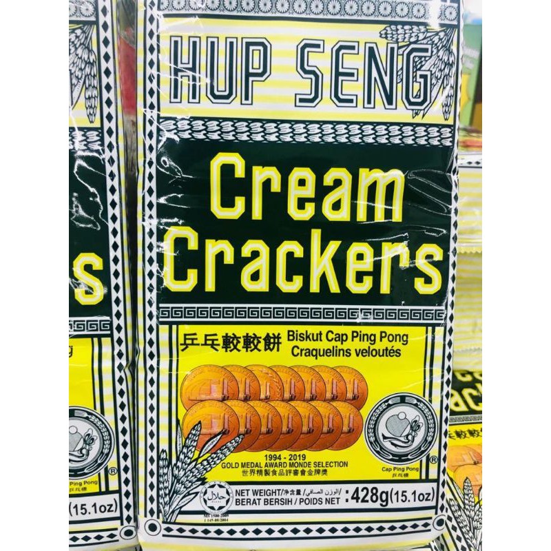 Hup Seng Cream Crackers Biskut Ping Pong 428g