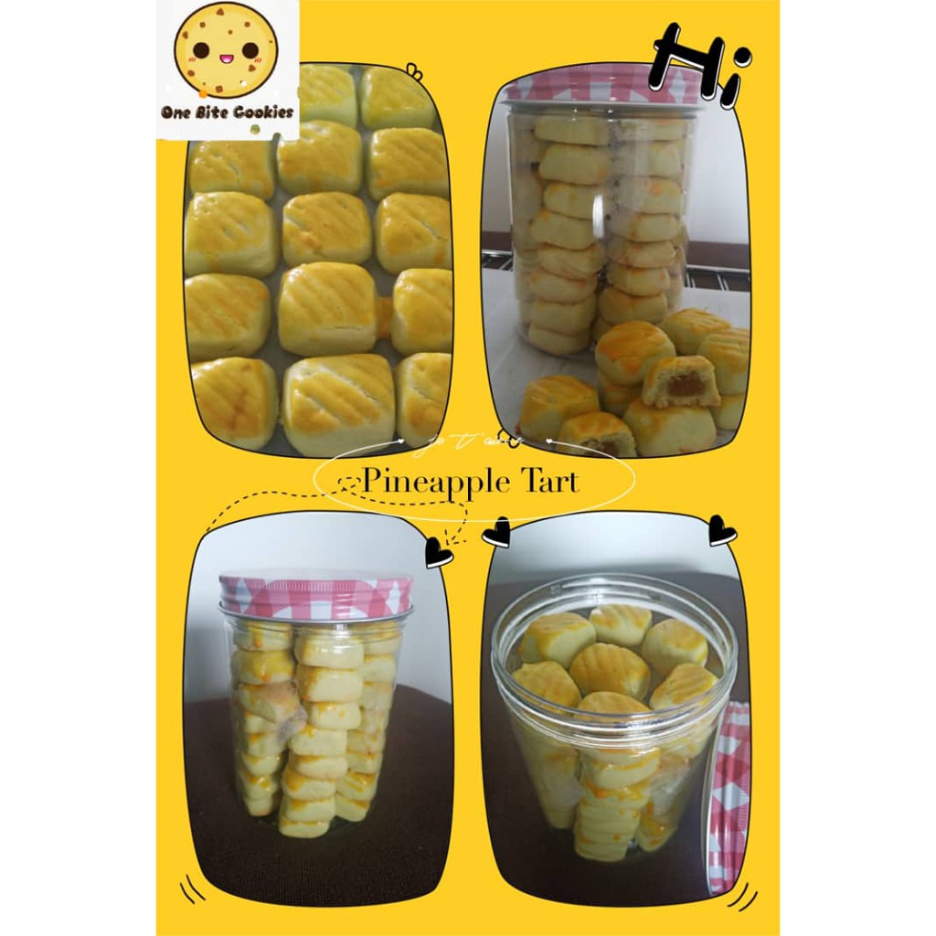 Homemake Healthy Pineapple Tarts 450g Shopee Malaysia