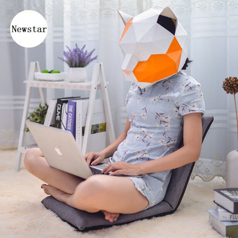Lazy Couch Tatami Single Small Sofa Chair Balcony Folding Cushion