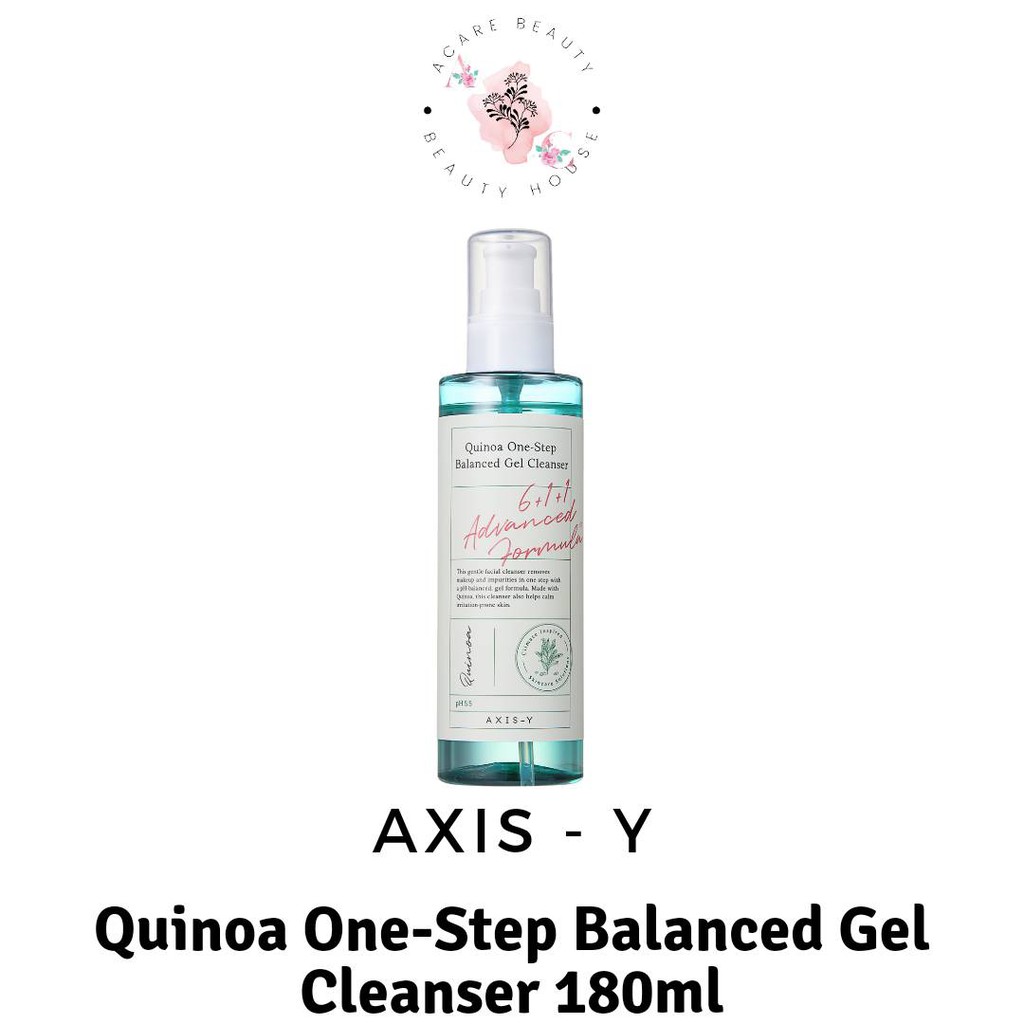 AXIS Y Quinoa OneStep Balanced Gel Cleanser ( 180ml ) Shopee Malaysia