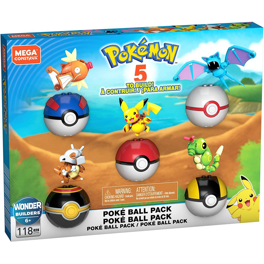 pokeball mega construx