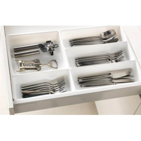 Ikea Cutlery Tray Holder 31 X 26 Cm Kitchen Drawer Insert Grey