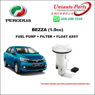 PERODUA BEZZA PETROL FUEL PUMP + FUEL FILTER + FLOAT ASSY  Shopee Malaysia