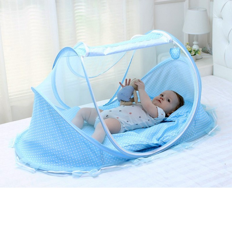 baby bed with mosquito net large size