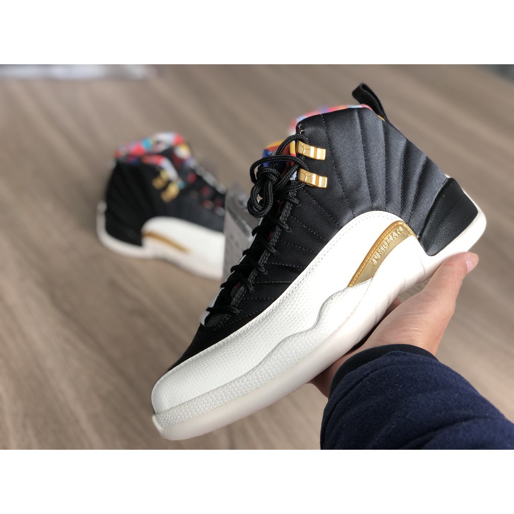 black true red sail jordan 12