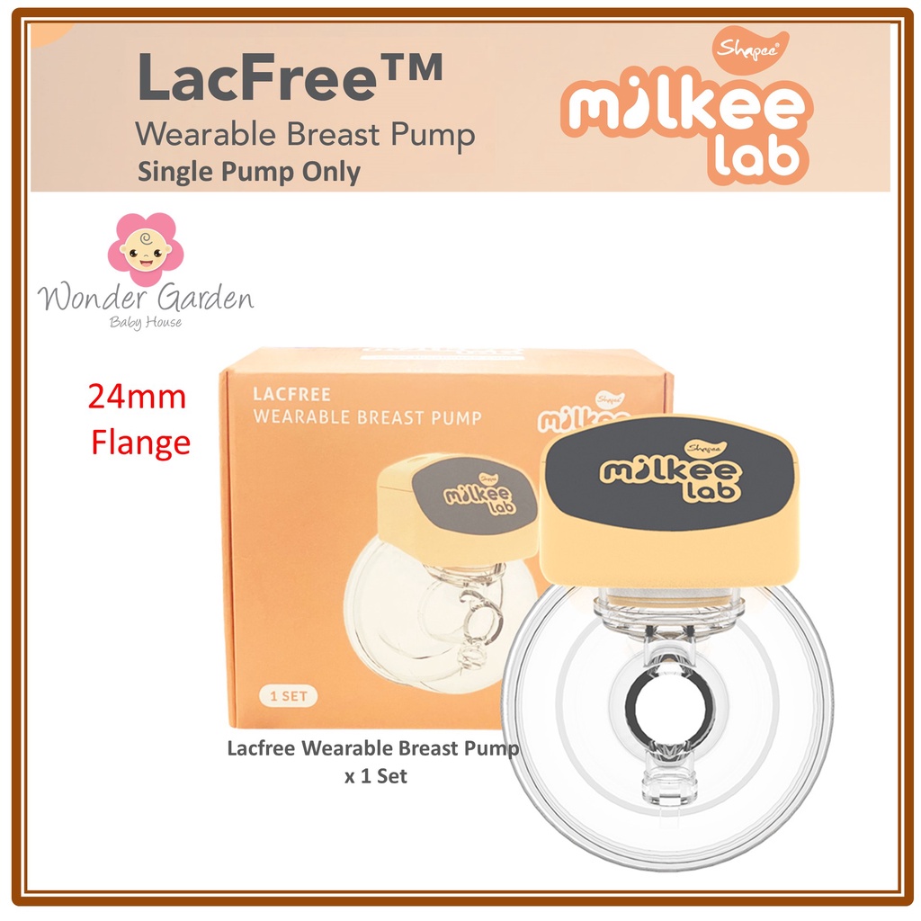 SHAPEE Milkee Lab LacFree Wearable Breast Pump (Single Double Hands
