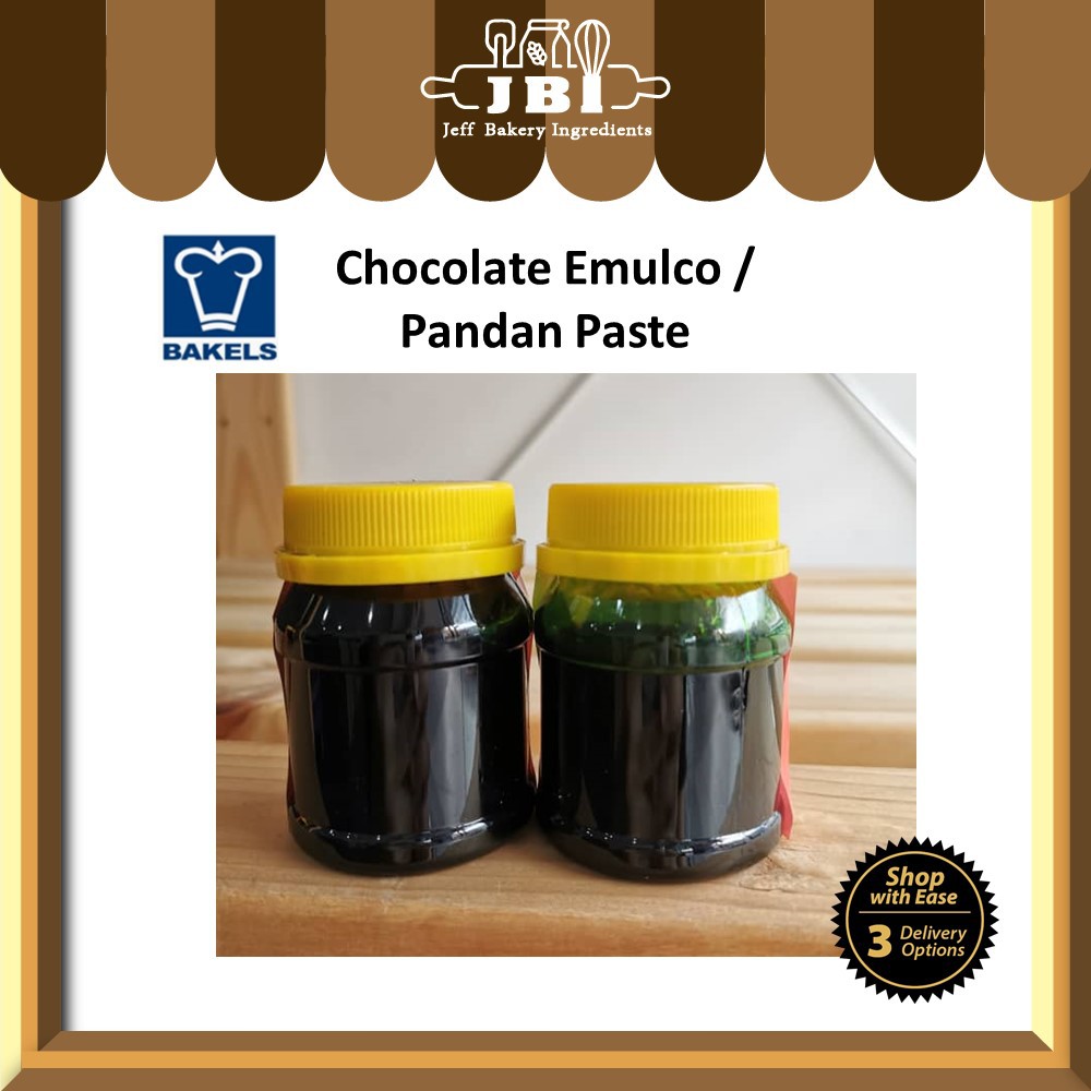 APITO Pandan Paste / Chocolate Emulco 50g [Quality Product] [Food Grade]