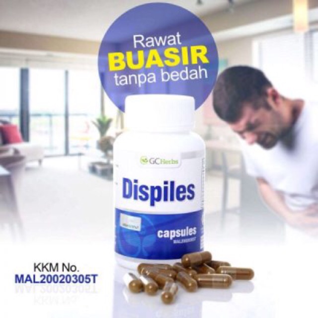 DISPILES CAPSULES UTK MASALAH BUASIR  Shopee Malaysia