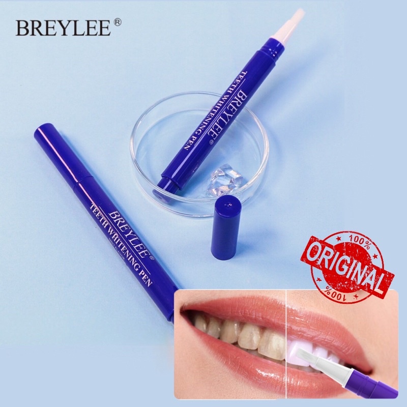 BREYLEE Teeth Whitening Pen Serum Essence Mint Flavour 3ml Shopee