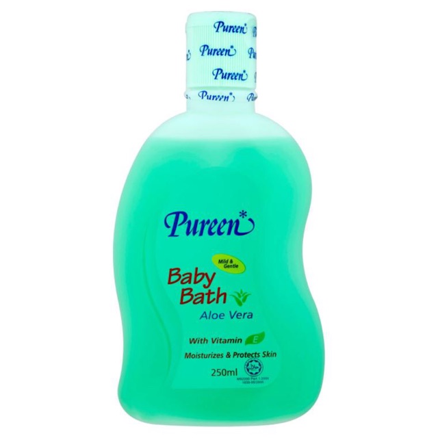 Pureen Baby Bath 250ml Aloe Vera Shopee Malaysia