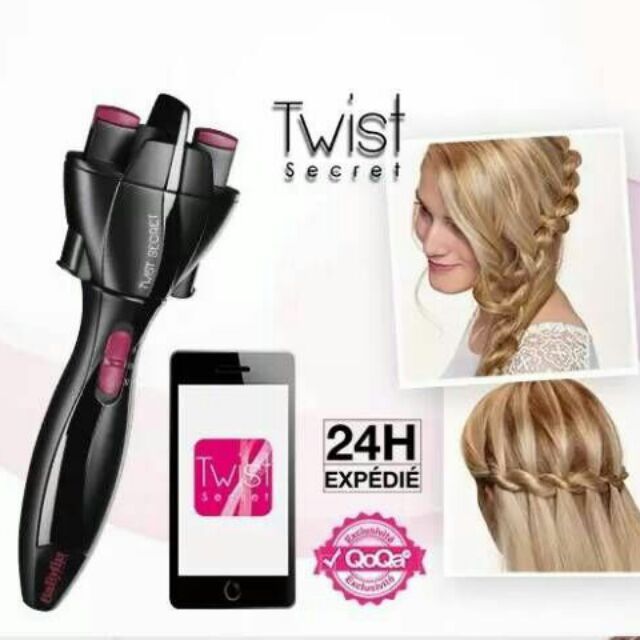 Babyliss Twist Secret Electric Hair Styler Starter Kit For Quick Braids