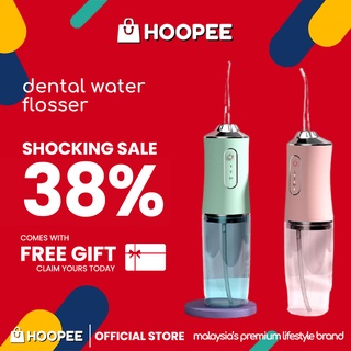 Powerful Dental Water Flosser Portable Water Jet Oral Irrigator Nozzle Waterpik Electric Teeth Brush Cleaner Care 衝牙器