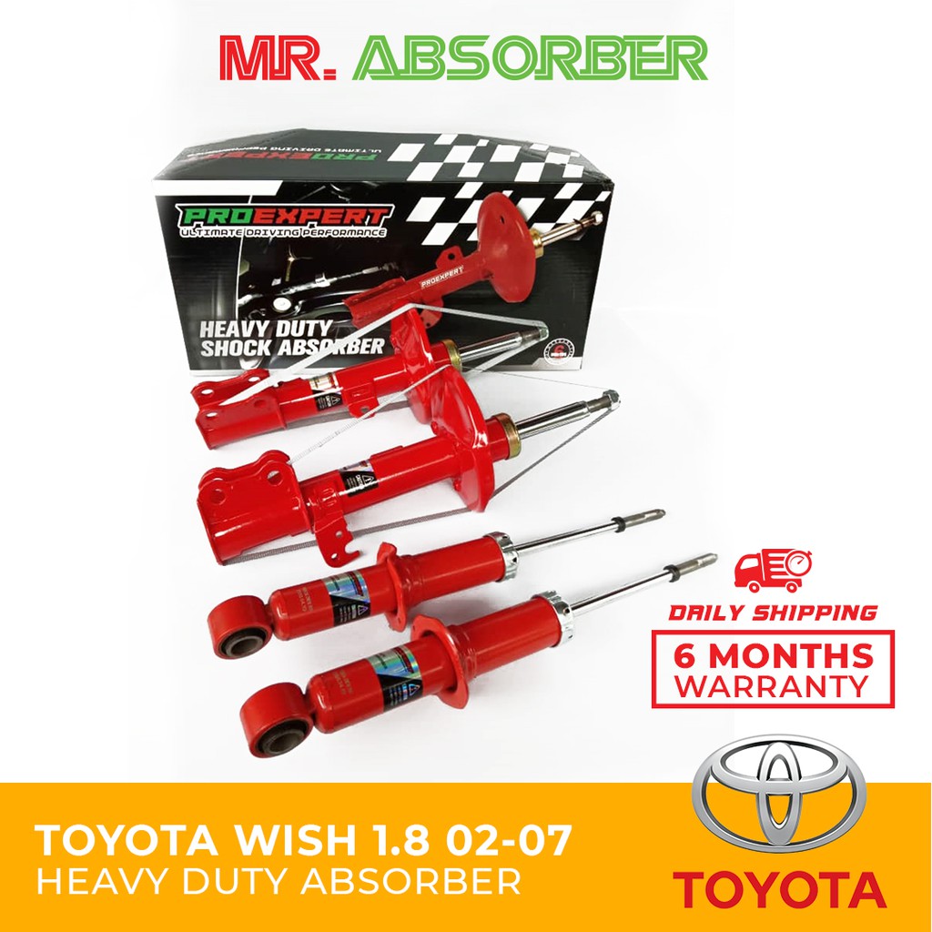 Toyota Wish 1 8 2 0 02 07 Absorber Heavy Duty Proexpert