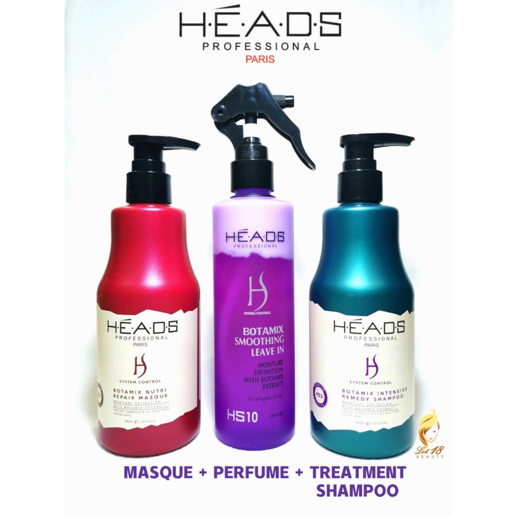 Buy Heads Professional Shampoo Set Hairloss Rambut Gugur Dry Hair Oily Kelemumur Dandruff Shampoo Seetracker Malaysia