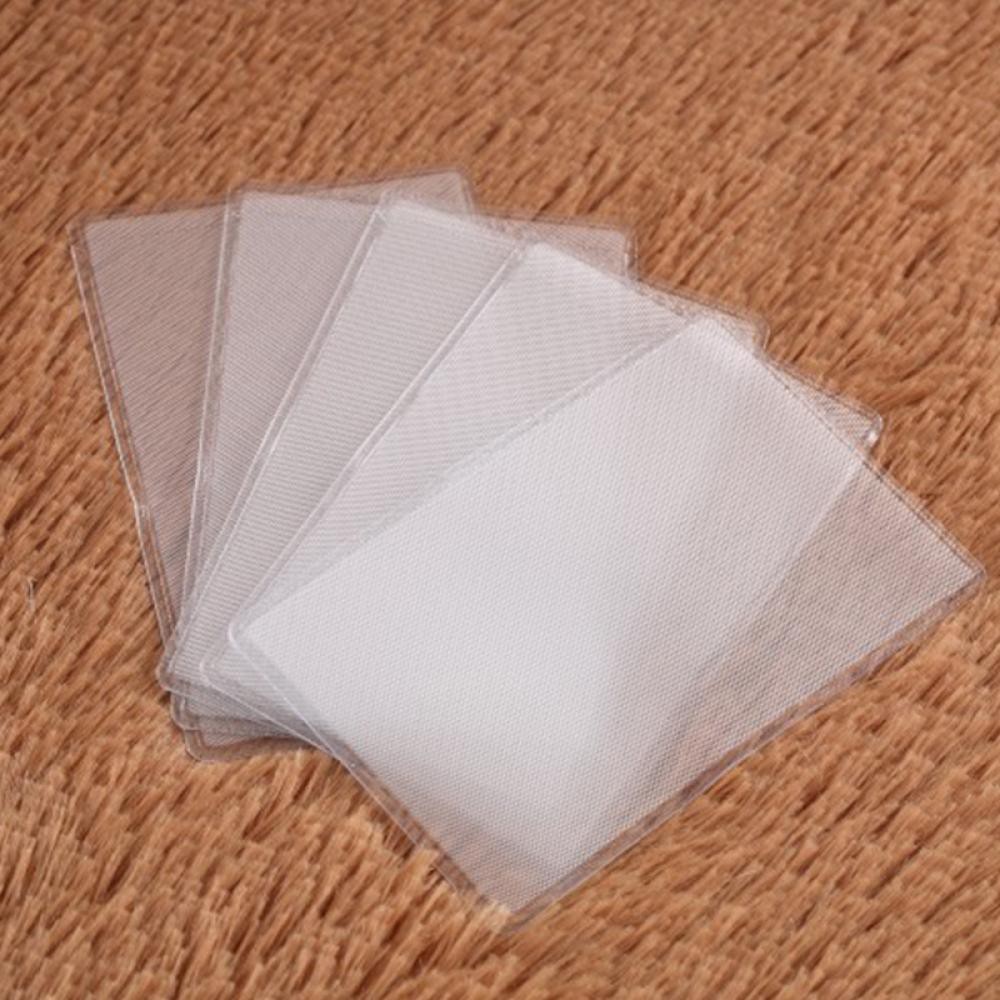 10PCs Standard Size Cover Card Holder PVC Transparent ...