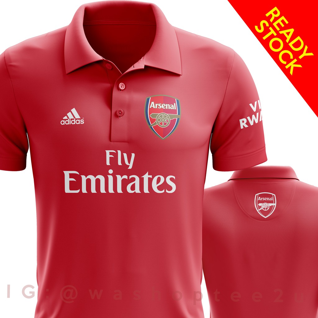 arsenal adidas polo